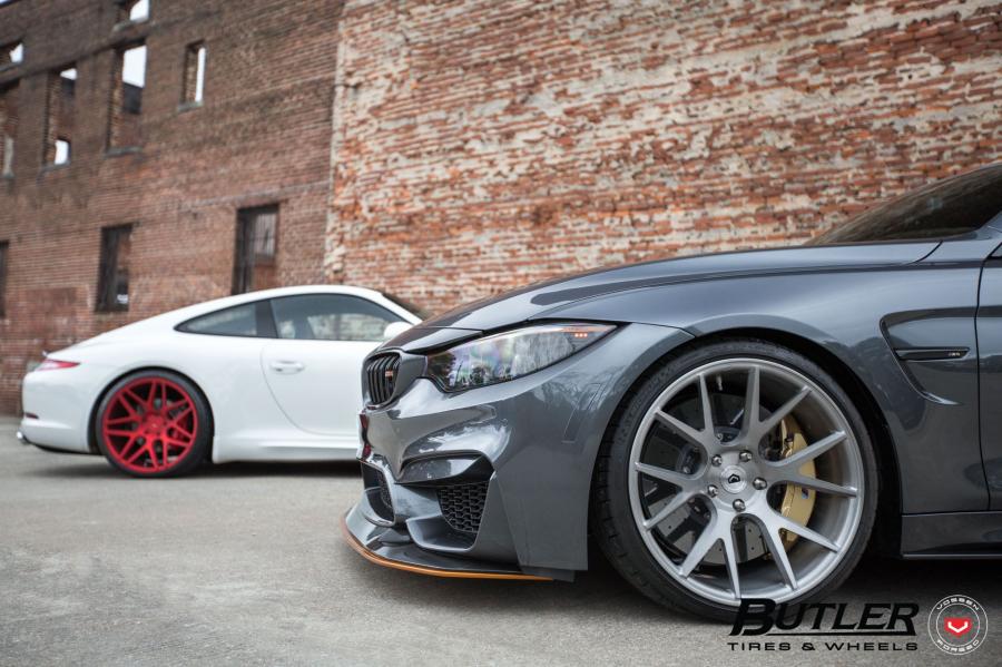  BMW M4 Coupe on Vossen Wheels (VPS-306) 2017 года  (фото 28 из 38)